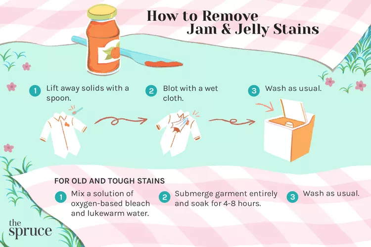 How to Quickly Get Jam and Jelly Stains Off Any Kind of Fabric Like a Pro